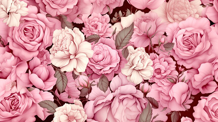 Close-up Of A Bouquet Of Pink Flowers, Beautiful Floral Wallpaper - legal AI
