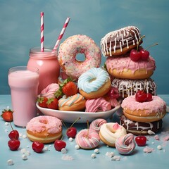 strawberry jam in a glass jar