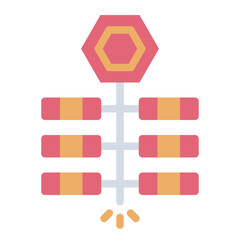 Firecracker festive icon