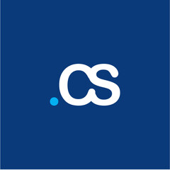 CS Initial logo management company luxury premium trendy