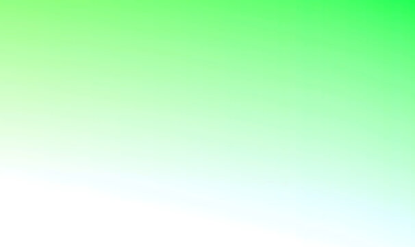 Nice light green gradient Modern horizontal background illustration, suitable for flyers, banner, social media, covers, blogs, eBooks, newsletters or insert picture or text with copy space