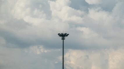 blue sky vivid which has cloudy summer. art in nature beautiful background with copy space add text