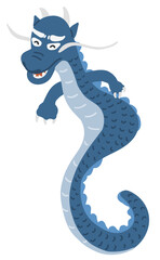 2024 갑진년 청룡 신년 새해 일러스트