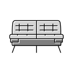 sofa living room color icon vector. sofa living room sign. isolated symbol illustration