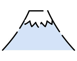 富士山のイラスト2