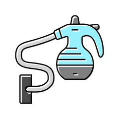 steam cleaner home accessory color icon vector. steam cleaner home accessory sign. isolated symbol illustration