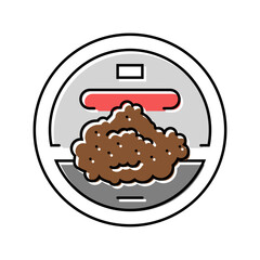 snuff tobacco nicotine color icon vector. snuff tobacco nicotine sign. isolated symbol illustration