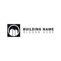 building construction business logo design.