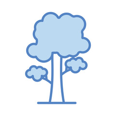 Tree icon vector stock illustration