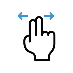 Pinch Icon vector stock illustration