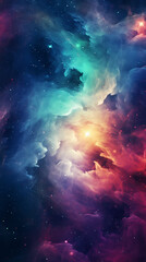 Obraz na płótnie Canvas Galaxy Universe Wallpaper Concept