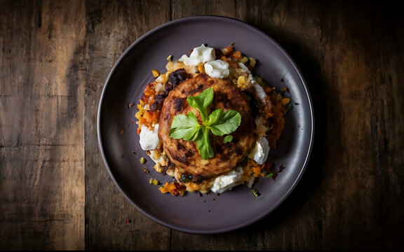 Capture the essence of Muamba De Galinha in a mouthwatering food photography shot Generative AI