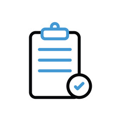 Medical Record Icon vector stock illustration