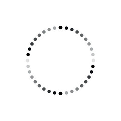 Loading icon. Buffer loader or preloader. Download or Upload. simple web download. Vector illustration.