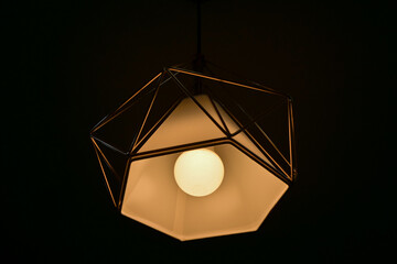 Lighting similar to the shape of a conical hat