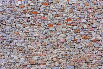 Texture mur de pierres apparentes 