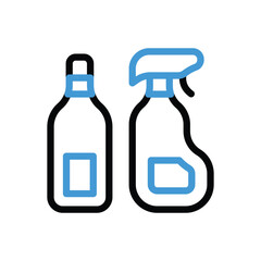 Cleaning Tools Icon vector stock illustration