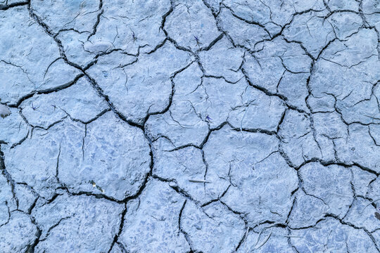 Texture argile s&egrave;che craquel&eacute;e 