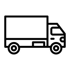 Lorry Icon Design