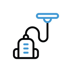 Vacuum Cleaner Icon vector stock illustration