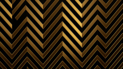 simple geometric seamless pattern with gold line texture on black background.  monochrome stripe texture background. Minimal golden lines pattern background.  gradient diagonal stripe line background.