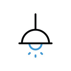 Roof Light Icon vector stock illustration