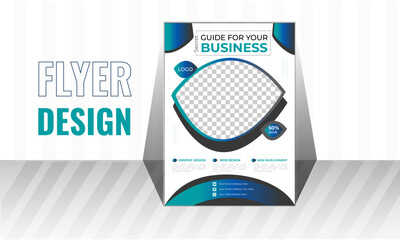 Design Layout template for Corporate Business. This Flyer help to grow up your Business. Corporate business flyer template design with different color.