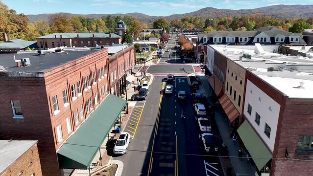 low aerial push in Brevard NC, North Carolina