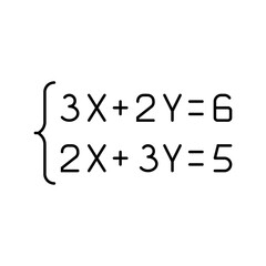 equation math science education color icon vector. equation math science education sign. isolated symbol illustration