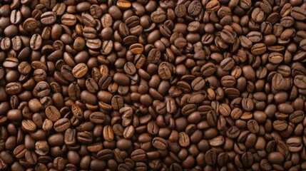 Fototapeta premium Ingredient black coffee espresso roast caffeine drink brown beans backgrounds