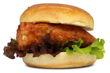 TERIYAKI CHICKEN BURGER