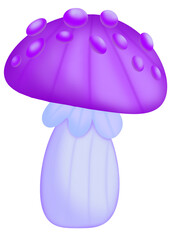 mushroom isolated on white background