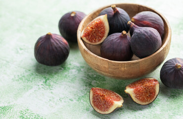 Fresh ripe figs