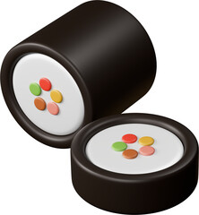 Korean Street Food Kimbap, Healthy food