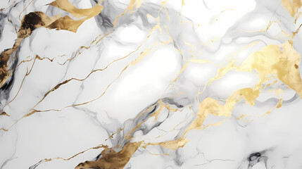 Luxury white and metallic gold marble background,PPT background