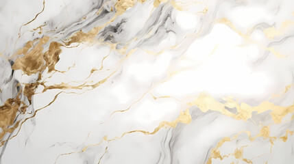 Luxury white and metallic gold marble background,PPT background
