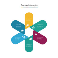Dot bar pie charts, business data market elements, graphs, and flat icons set. Suitable for infographics, numbered banners, diagrams, and graphic or website layout vectors. Vector-based artwork.