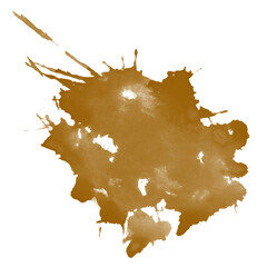 Coffee, chocolate, liquid stains isolated on transparent background. Royalty high-quality free stock PNG image of Tea Stains spill. Round coffee stain isolated, cafe splash fleck drink, slushy mud