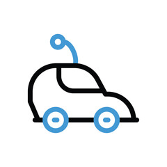 Rc Car Icon vector stock illustration