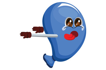 Cute Balloon Character Design Illustration