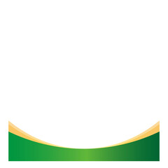 Abstract Wave Footer