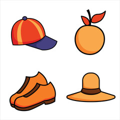 Colorful Essentials: A Collection of Everyday Objects.