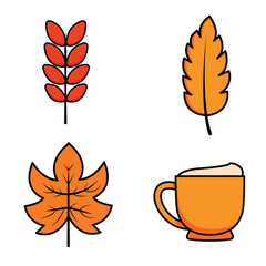 Autumn Leaves and Coffee Mug