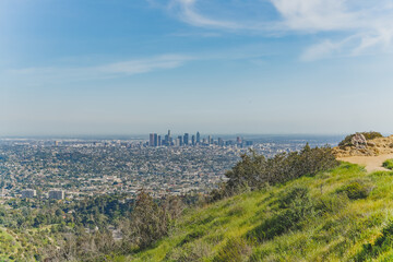  Griffith Park hiking trail. The area is famous for its Hollywood sign, Griffith Observatory, and...