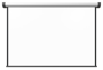 화이트 빔 프로젝터 스크린 목업 White Beam Projector Screen Mock up