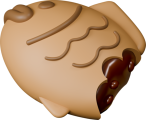 Bungeobbang, Korean street dessert, red bean paste