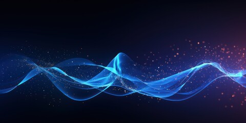 abstract colorful wave background with space