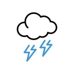 Lighting Icon vector stock illustration