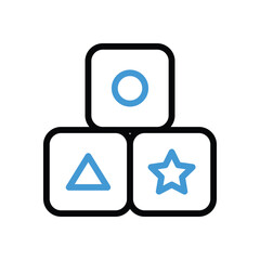 Playroom Icon vector stock illustration