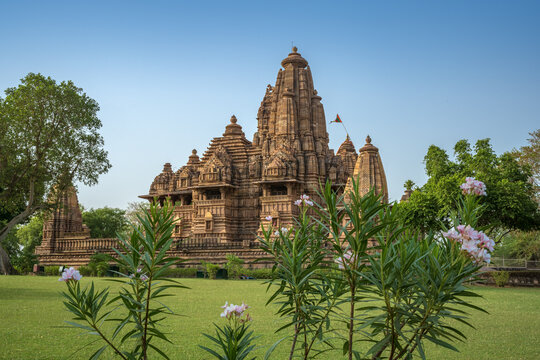 The Khajuraho Group of Monuments are a group of Hindu and Jain temples in Chhatarpur district, Madhya Pradesh, India. its an a UNESCO World Heritage Site.
